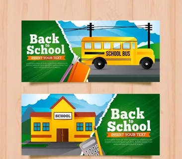 开学季插画图片