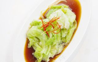 蚝油西生菜图片