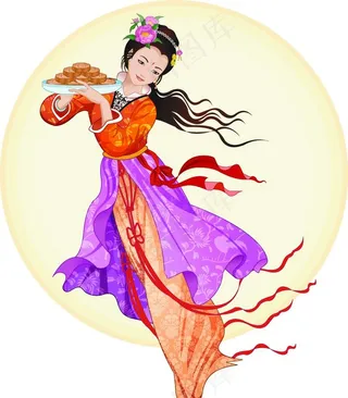 中秋嫦娥图片