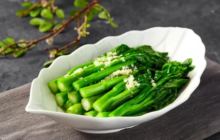 蒜茸青菜图片