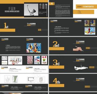 平面作品集图片