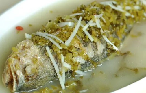 咸菜大黄鱼图片