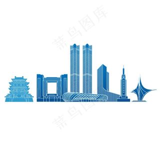 江西南昌线性地标建筑图片