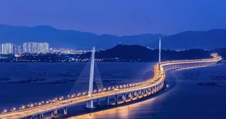 深圳湾大桥图片