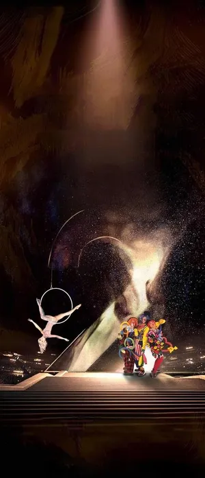 马戏团活动背景图片