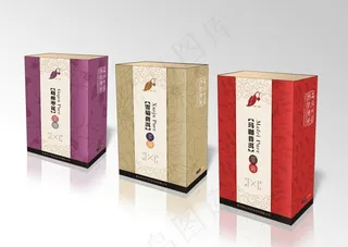 茶叶茶盒包装效果图图片