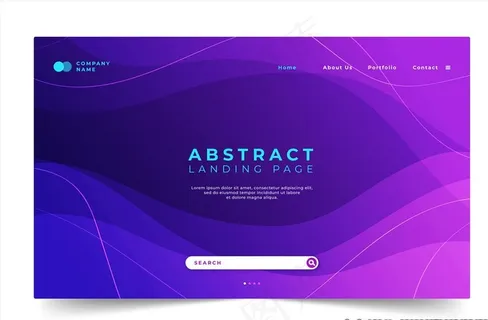 紫色线条背景图片