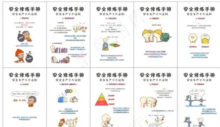 安全修炼手册 安全生产十大法则图片
