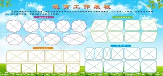 学校照片展板图片