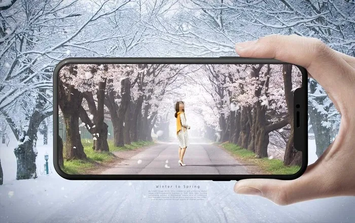 冬天海报图片(5197X3425(DPI:300))psd模版下载