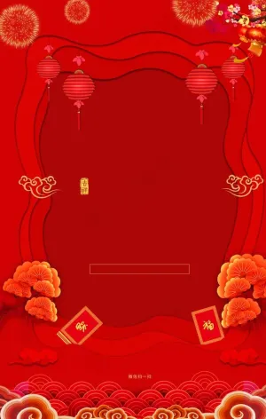 鼠年背景图片