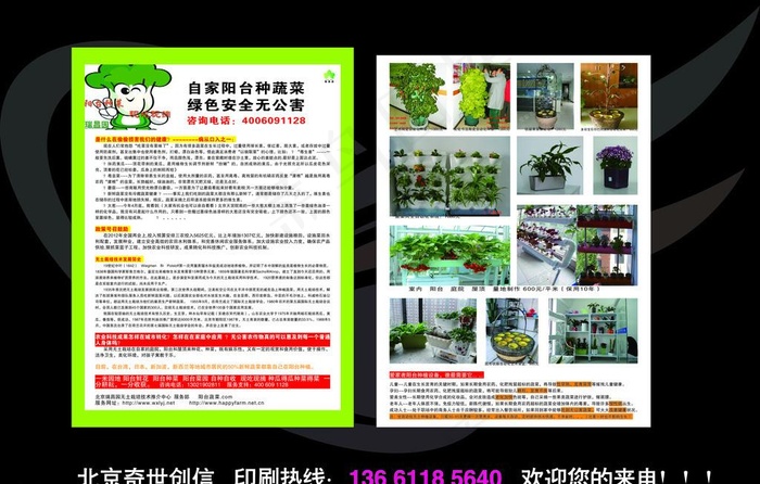 爱家者彩页图片ai矢量模版下载