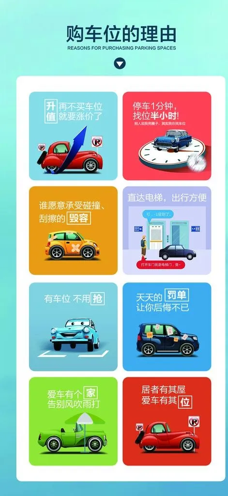 买车位理由图片(1000X2037(DPI:72))psd模版下载