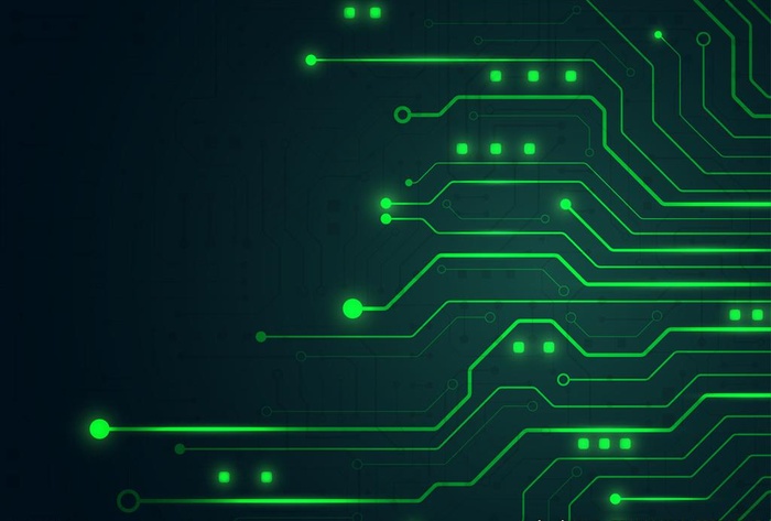 绿色科技背景图片ai矢量模版下载