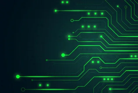 绿色科技背景图片