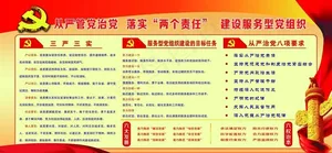 党建版面图片