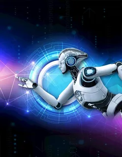 机器人科技背景图片