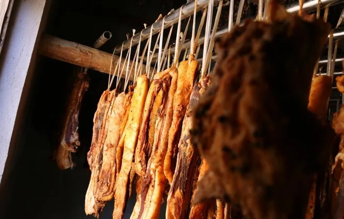 腌肉图片