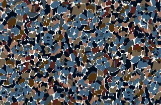 大牌花 数码印花  小碎花图片