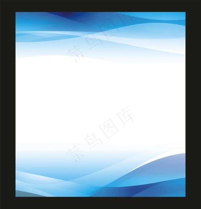 蓝色展板背景图片