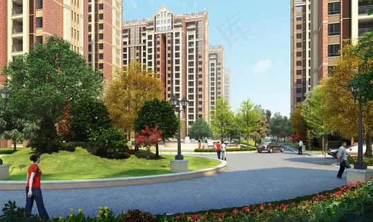 园区效果图图片