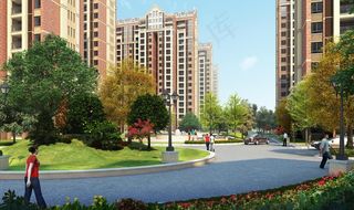 园区效果图图片