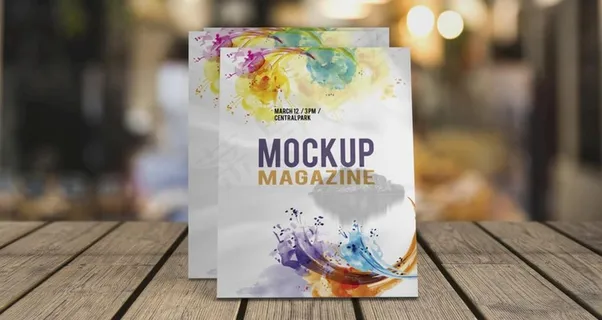 宣传单样机图片