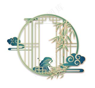 新中式边框图片