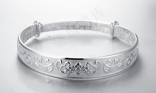 手镯 银手镯 银器 首饰雕刻图片