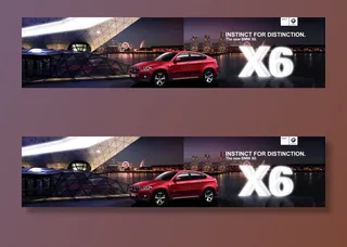 宝马汽车海报图片