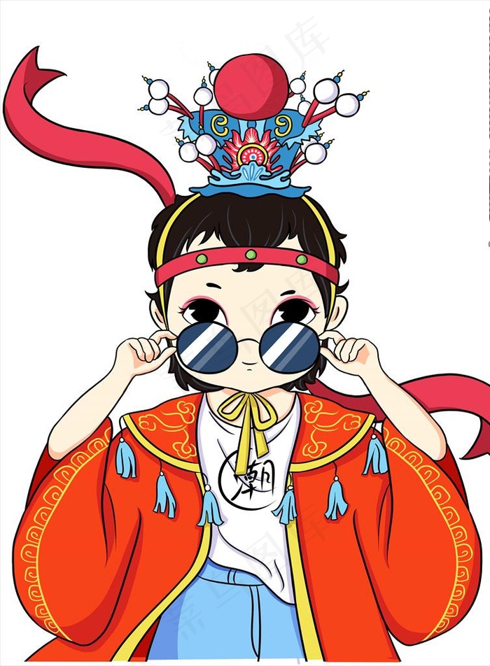 国潮图片(4450X5810(DPI:300))psd模版下载