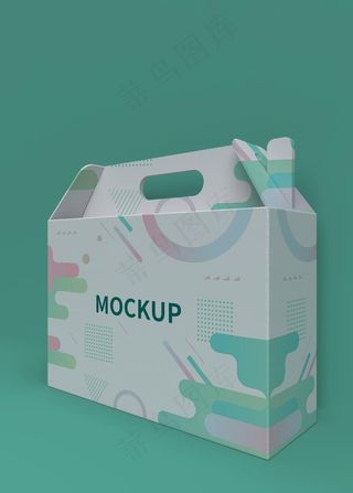 卡扣包装盒样机图片