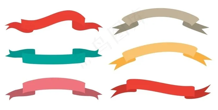 飘带彩带图片cdr矢量模版下载