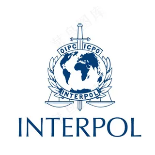 国际刑警组织标志图片