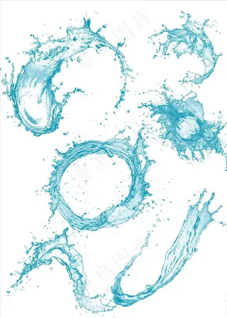 水波浪素材图片