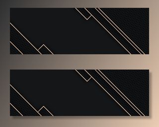 黑色banner背景 炫酷背景图片