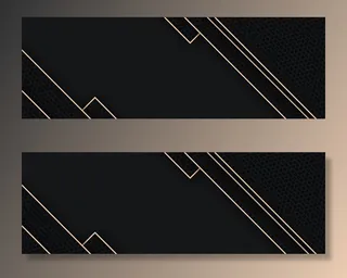 黑色banner背景 炫酷背景图片