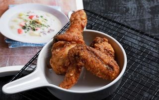 炸鸡翅 炸鸡腿图片