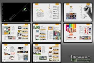 广告公司宣传画册图片