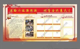 社区文化展板图片