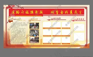 社区文化展板图片