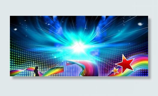 音乐会舞台背景图片