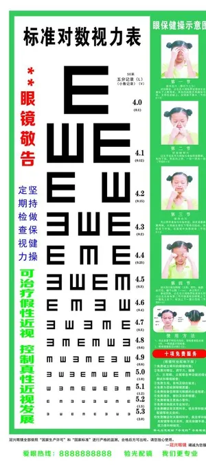 视力表图片
