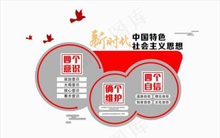 新时代新思想文化墙图片