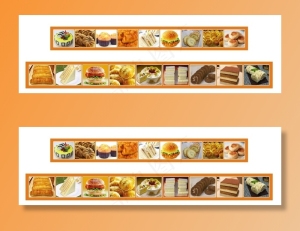 面包店饼家贴画图片