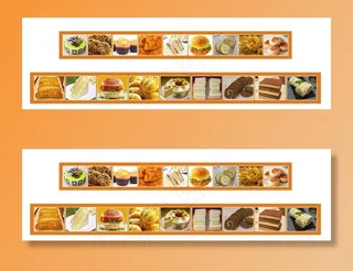 面包店饼家贴画图片