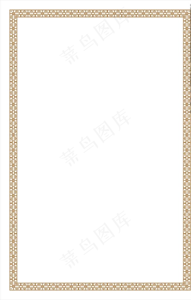 高档边框图片ai矢量模版下载