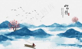 水墨山水画图片