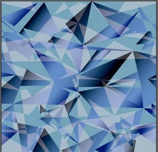 抽象密集立体几何体矢量图图片