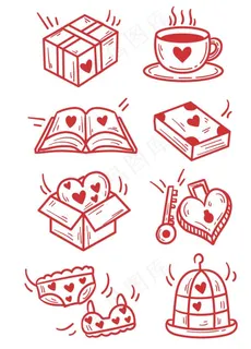 情人节装饰图片 情人节装饰图片